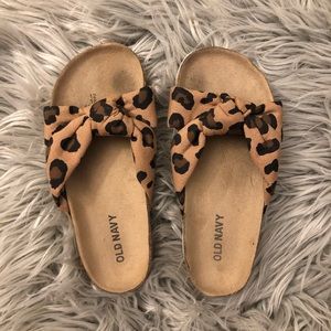 Girls slip on sandals